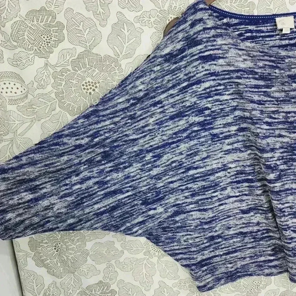 Anthropologie 9-H15 STCL Cold Shoulder Scoop neck Knit Sweater Top XL 7918 - Picture 5 of 8